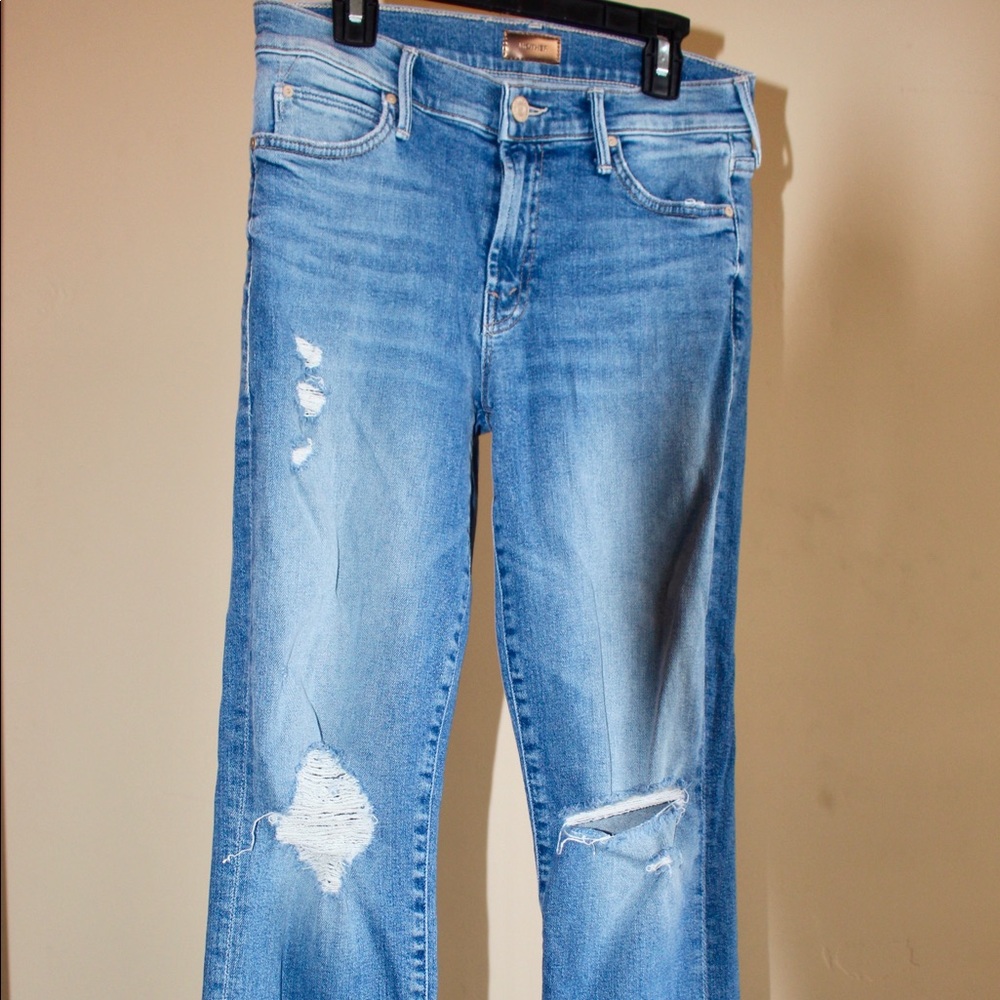 MOTHER Rascal Ankle Snippet Chew Jeans